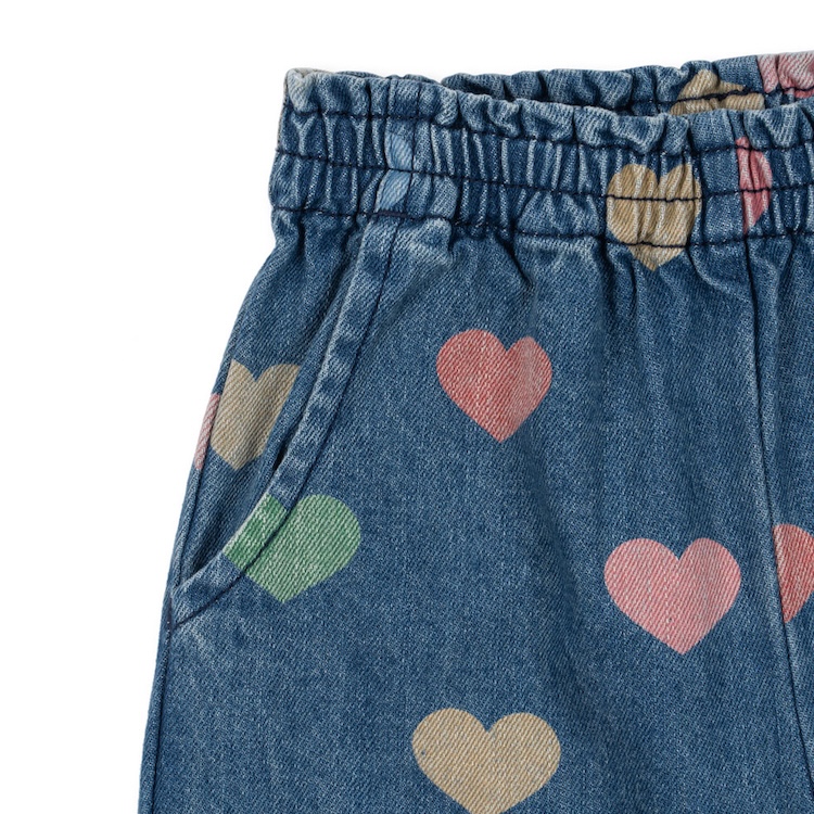 Konges Sløjd spijkerbroek denim margot frill bon coeur