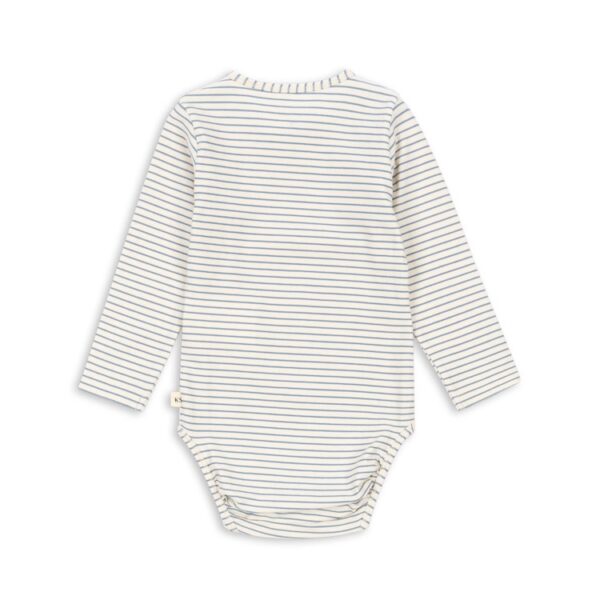 Konges Sløjd romper met lange mouw stripe bluie