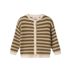MarMar Copenhagen gebreid vest cashew melange stripe