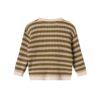 MarMar Copenhagen gebreid vest cashew melange stripe