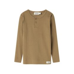 MarMar Copenhagen longsleeve rib dark bronze