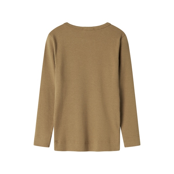 MarMar Copenhagen longsleeve rib dark bronze