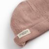 MarMar Copenhagen babymutsje Aiko wol pointelle burnt rose