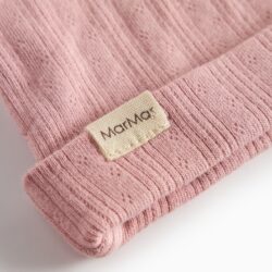 MarMar Copenhagen babymutsje aiko pointelle rib soft berry