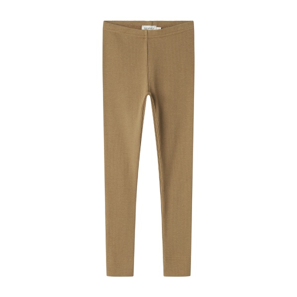 MarMar Copenhagen legging rib dark bronze