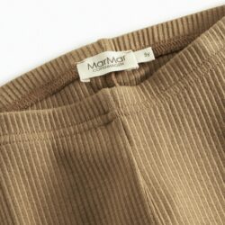 MarMar Copenhagen legging rib dark bronze