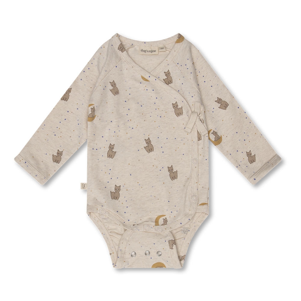 That's Mine overslagromper lange mouw alpaca star