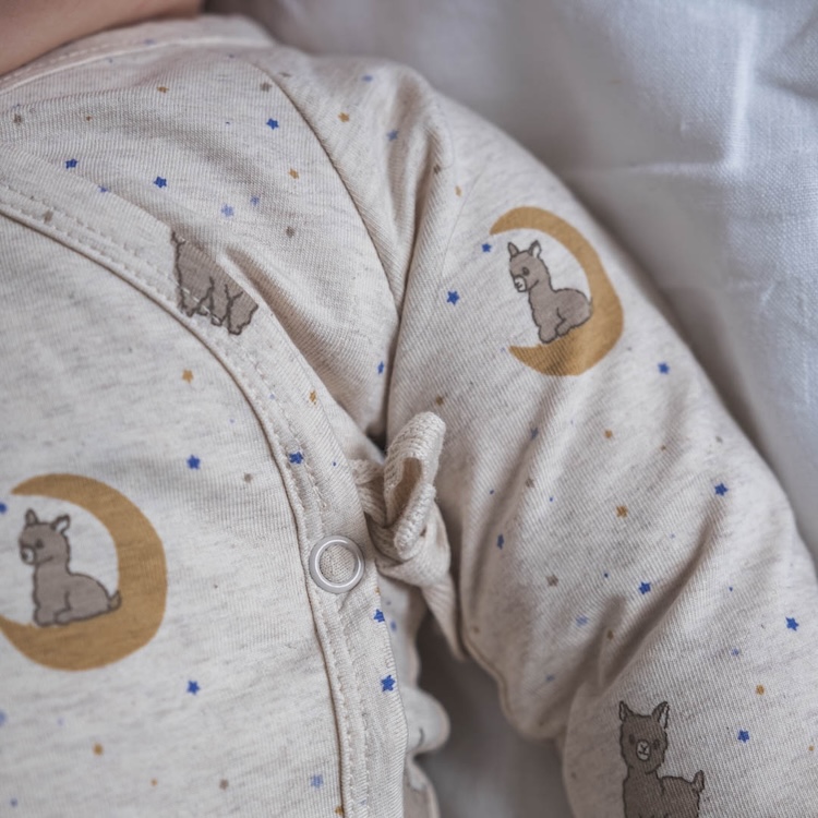 That's Mine overslagromper lange mouw alpaca star