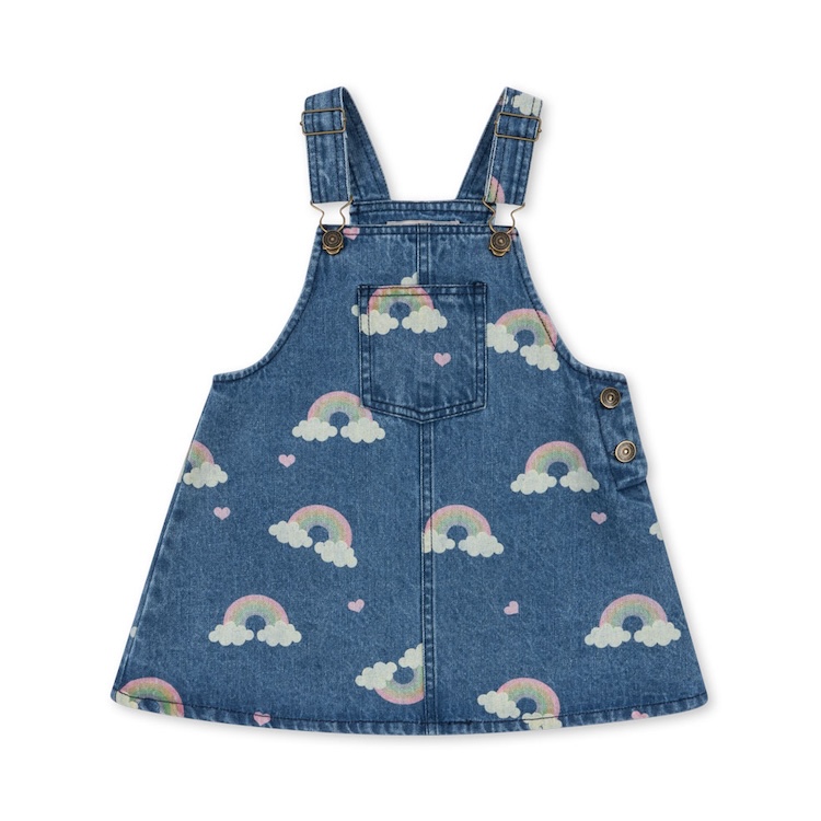 Konges Sløjd overgooier denim Magot rainbow