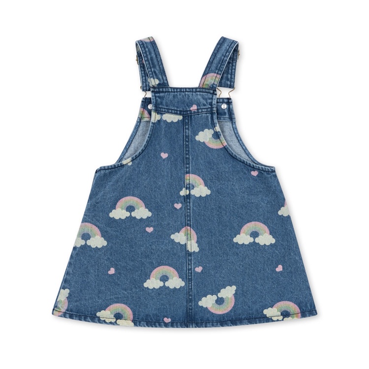 Konges Sløjd overgooier denim Magot rainbow