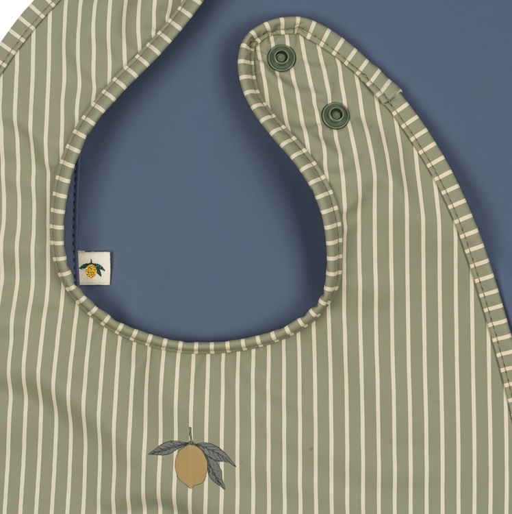 Konges Slojd slabben 2pack tea-stripe en flint-stone