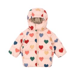 Konges Sløjd winterjas nuka coeur rose colore