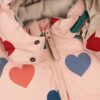 Konges Sløjd winterjas nuka coeur rose colore