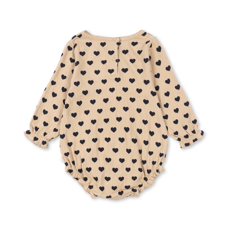 Konges Sløjd romper met lange mouw Chleo coeur eclipse