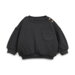 Play Up fleece trui grafite
