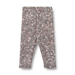 Wheat legging Jules Purple stone flowers
