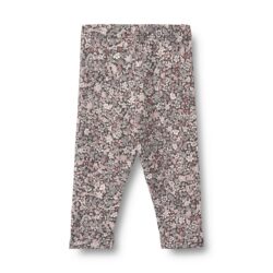 Wheat legging Jules Purple stone flowers