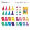 Connetix magnetisch speelgoed glitter castle set 48 stuks