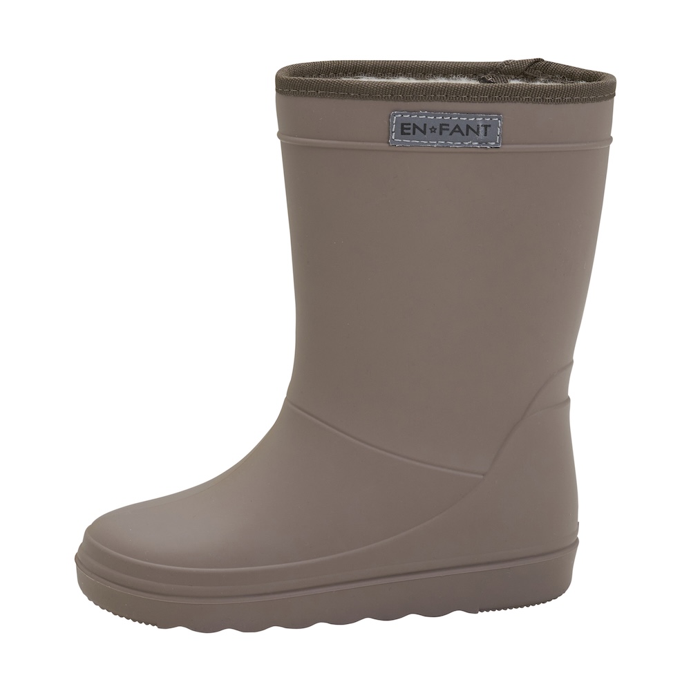 Enfant thermoboots pine bark taupe