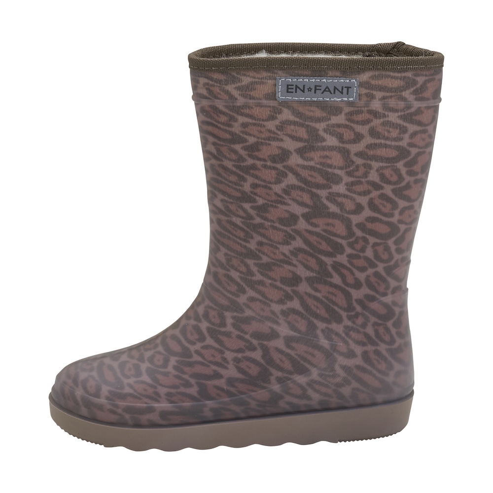 Enfant thermoboots leopard pine