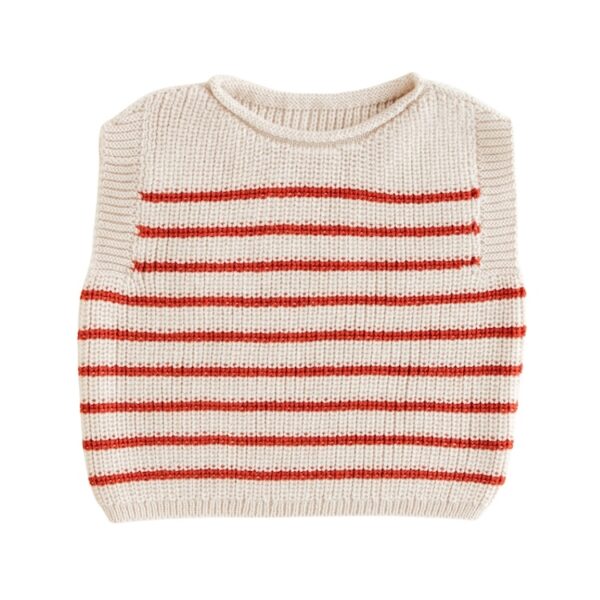 Hvid spencer harvey gestreept cream-red baby en kind