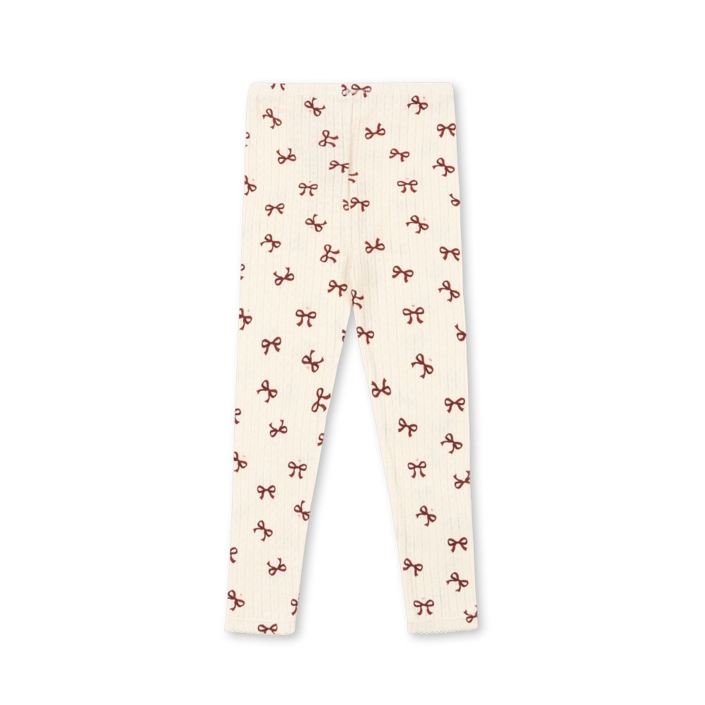 Konges Sløjd legging bow rouge