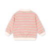 Konges Sløjd longsleeve polo blush bound stripe