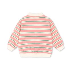 Konges Sløjd longsleeve polo blush bound stripe