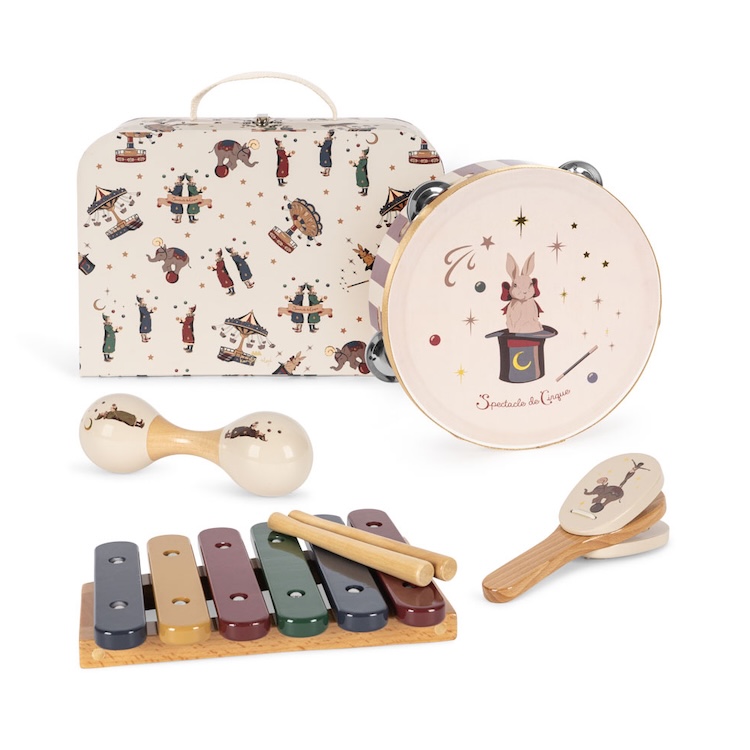 Konges Sløjd muziekset houten muziekinstrumenten cirus