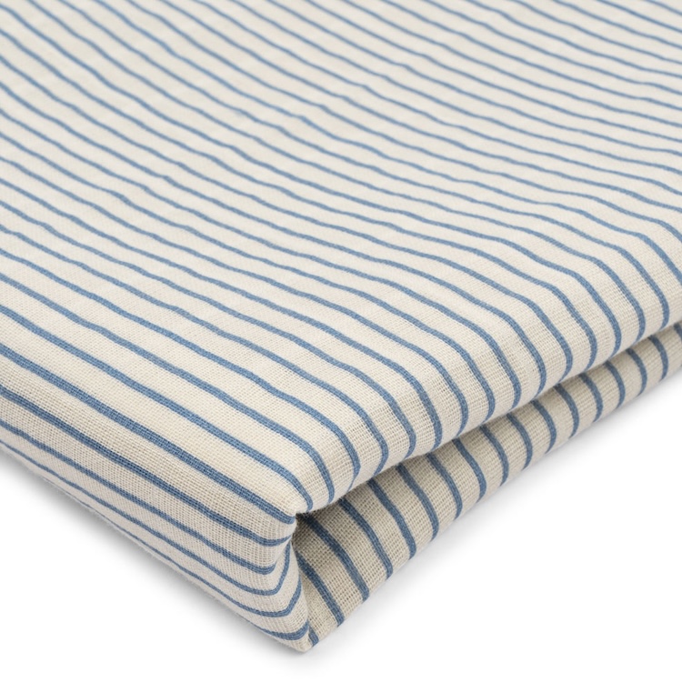 Konges Sløjd hydrofiel groot swaddle wikkeldoek stripe bluie