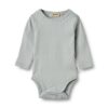 Wheat romper Spencer met lange mouw soft rain