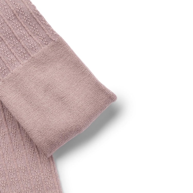 Wheat wollen maillot Karla dry rose