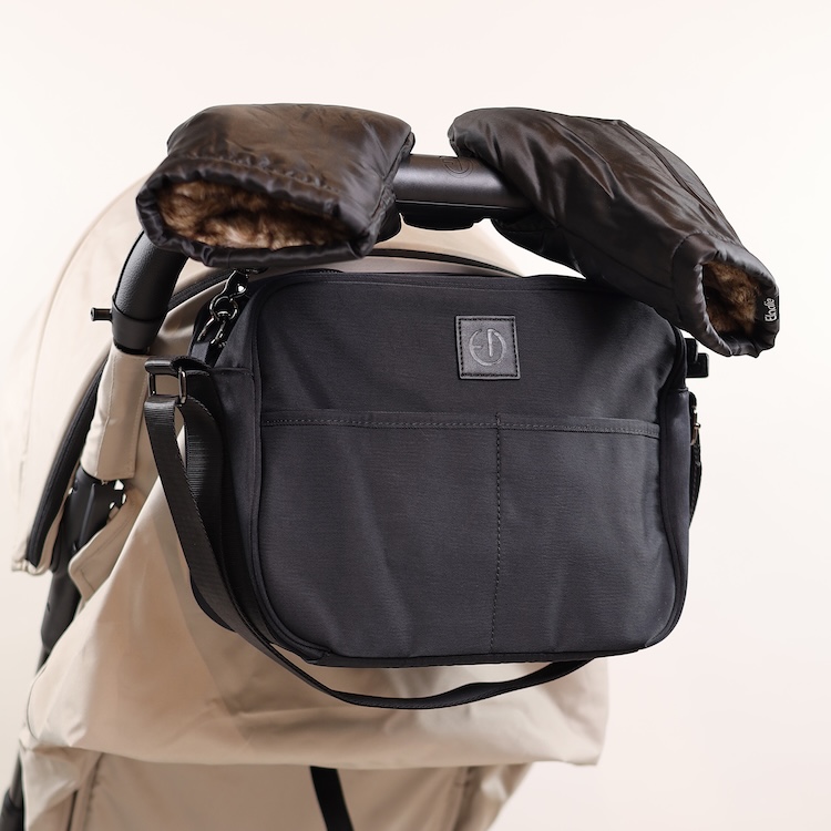 Elodie kinderwagen handschoenen zwart