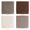 Hvid babydeken blanket Dora sand otter cream mocha