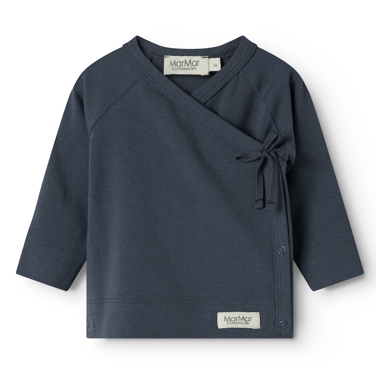 MarMar Copenhagen tut wrap longsleeve blue