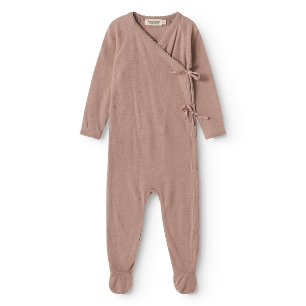 MarMar Copenhagen boxpakje Rubetta wol pointelle burnt rose