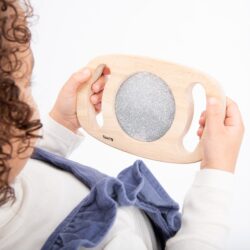 Tickit sensorisch speelgoed glitterpaneel zilver