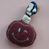 Atelier Pomme speendoekje smiley burgundy boo