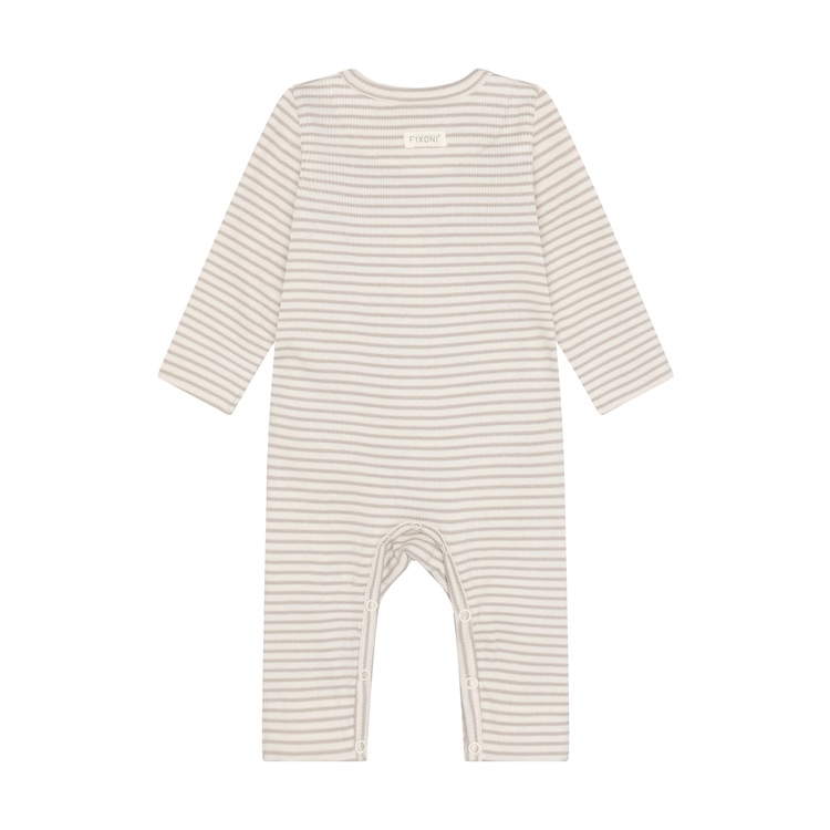 Fixoni boxpakje gestreept rib beige