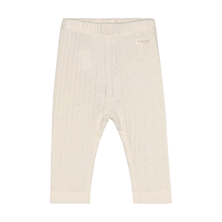 Fixoni legging pointelle eggnog sand