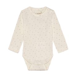 Fixoni romper met lange mouw eggnog