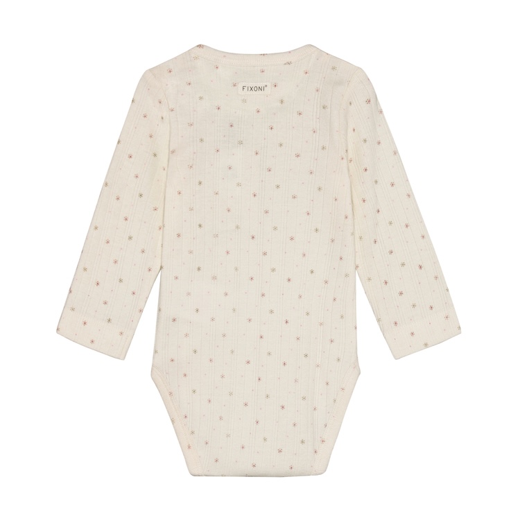 Fixoni romper met lange mouw eggnog