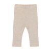Fixoni rib legging beige melange