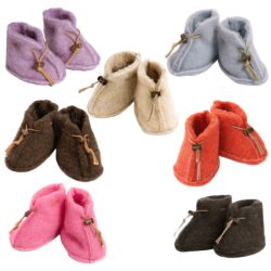 Alwero babyslofjes Emo 100 wol 0-6M en 6-12M