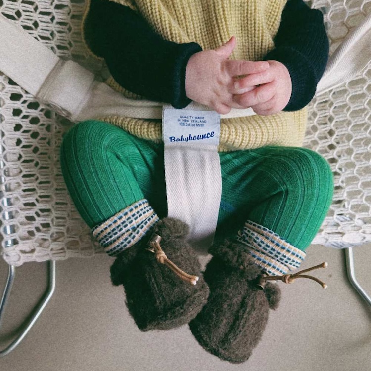 Alwero babyslofjes Emo Khaki