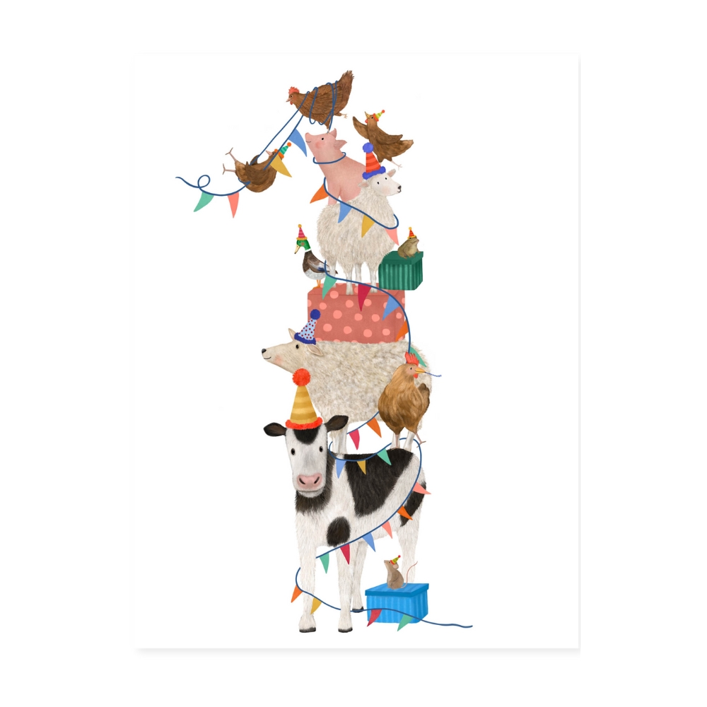 Ansichtkaart cijferkaart 1 jaar getekenddoorzusje