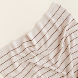 Hvid babydeken blanket harry cream-mocha