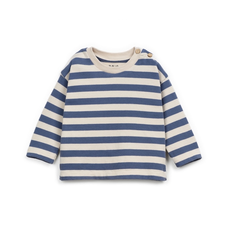 PlayUp jersey longsleeve gestreept mirtilo