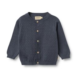 Wheat vest gebreid knit cardigan bjørn ink