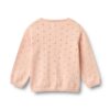 Wheat gebreid vest knit cardigan Maia powder